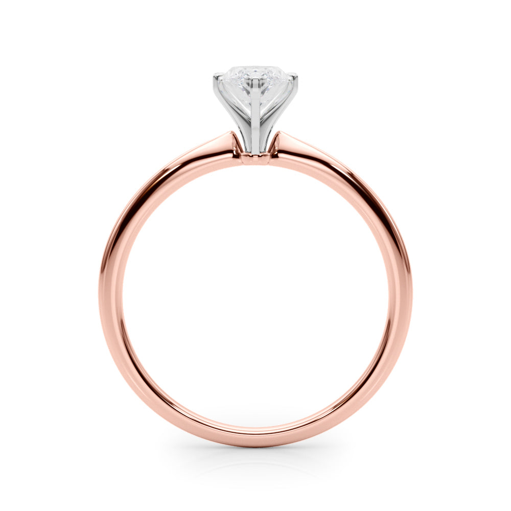 Angelica Marquise Diamond Solitaire Engagement Ring-VIRABYANI